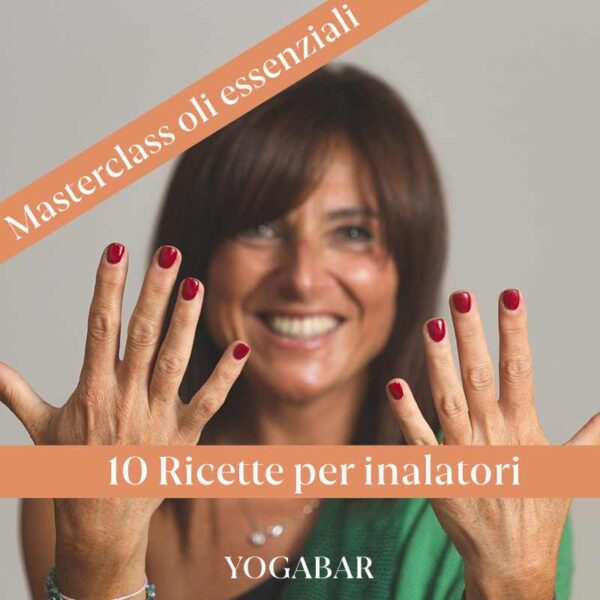 3 Masterclass oli essenziali: 10 inalatori per il supporto fisico ed emozionale, registrazione e ricette
